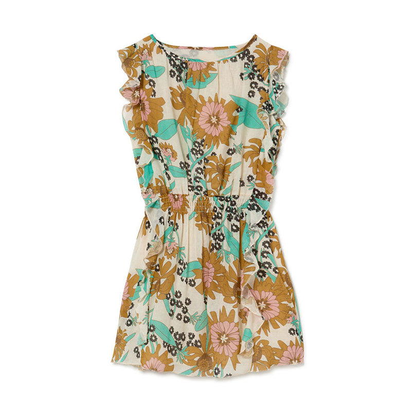 Little Creative Factory Flower Print Hawaii Mini Dress