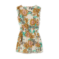 Little Creative Factory Flower Print Hawaii Mini Dress