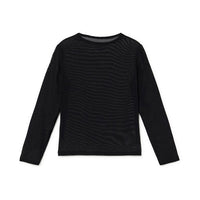 Little Creative Factory Black Soft Hawaii Stretch Top