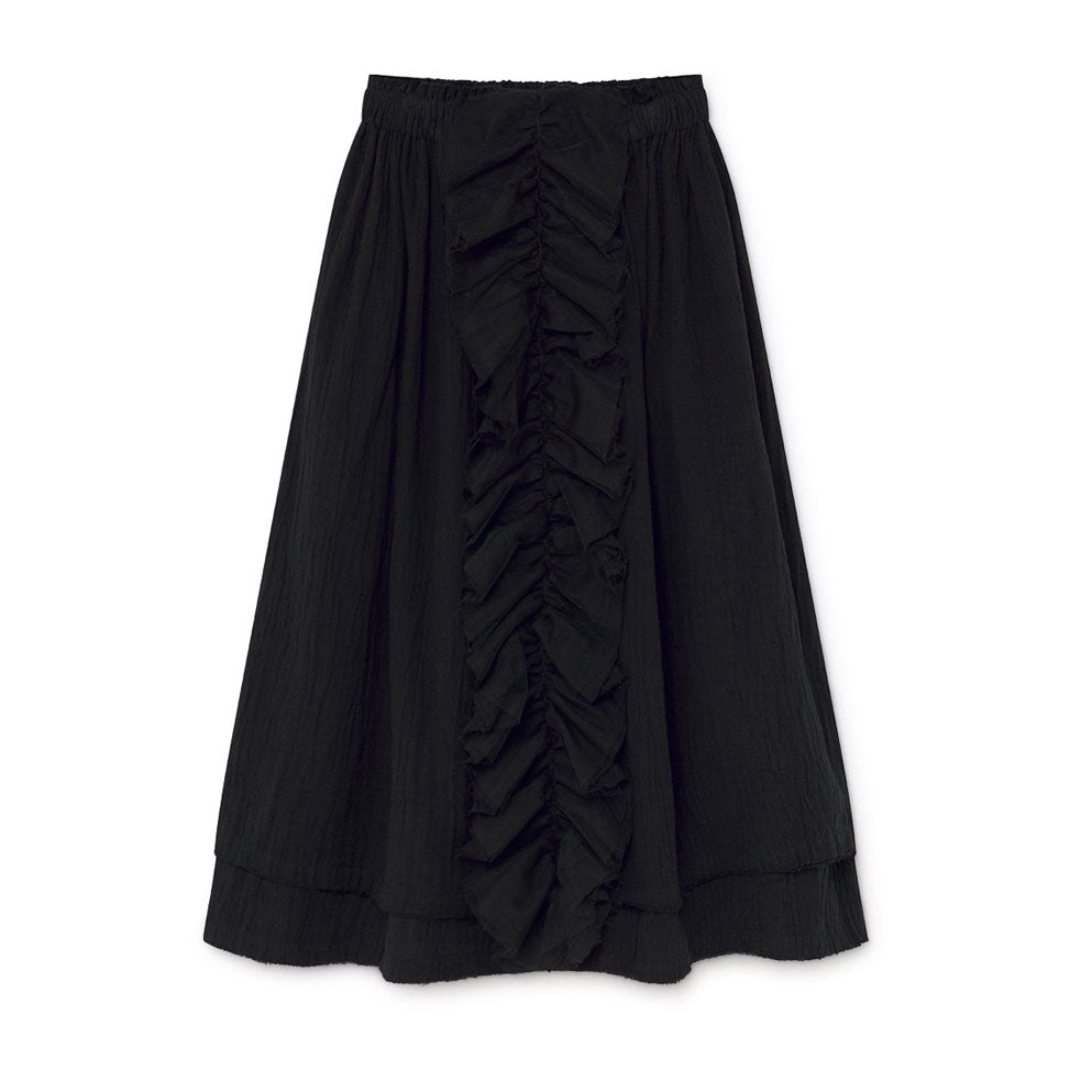 Little Creative Factory Black Muslin Ruffle Skirt