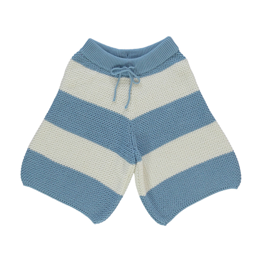 Bebe Organic Azure Blue Stripe Karl Shorts