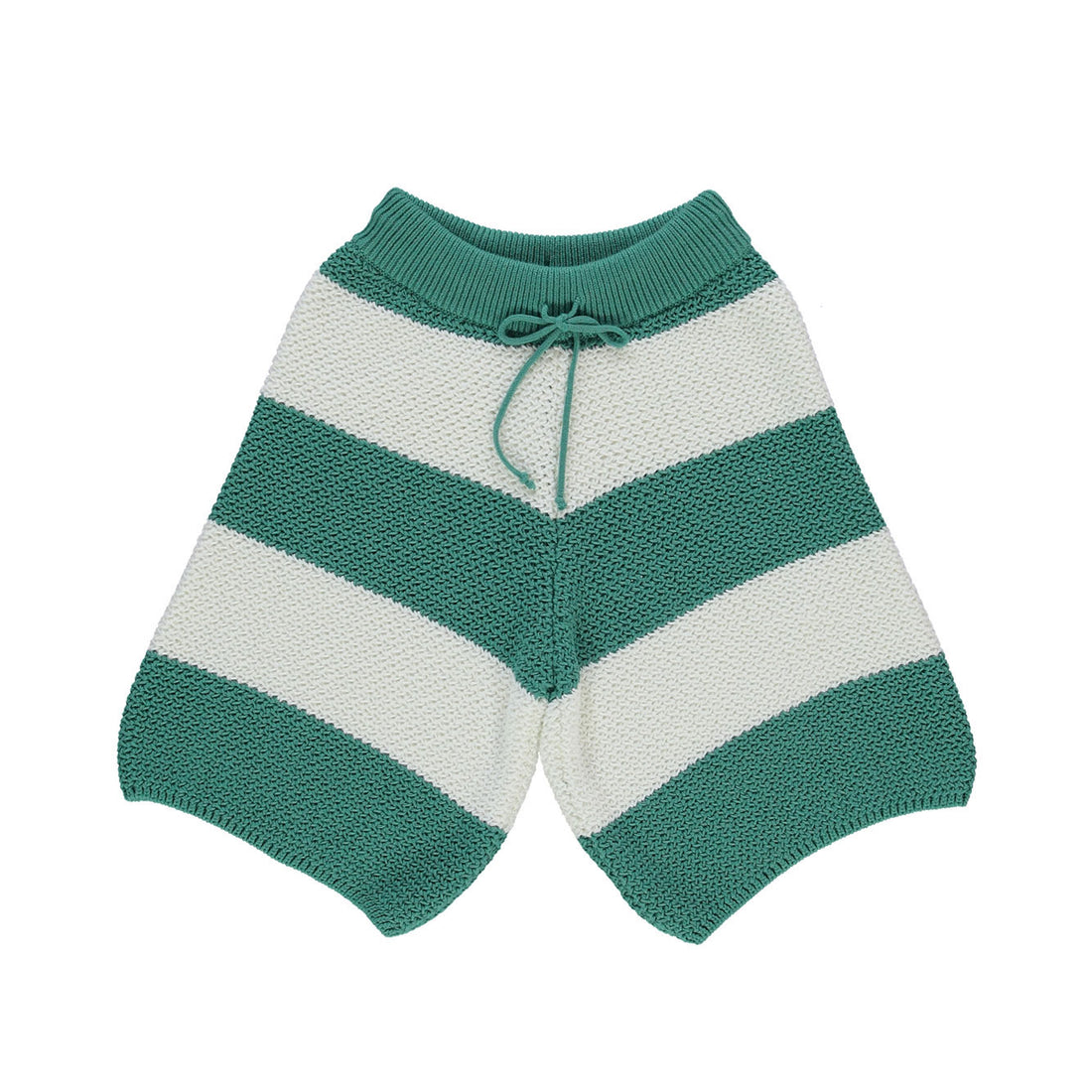 Bebe Organic Evergreen Stripe Karl Shorts