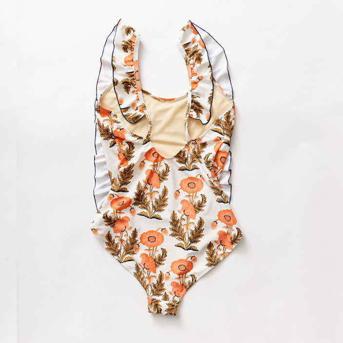 Pink Chicken Golden Poppy Gilded Floral Womens Katniss Suit