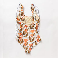 Pink Chicken Golden Poppy Gilded Floral Womens Katniss Suit