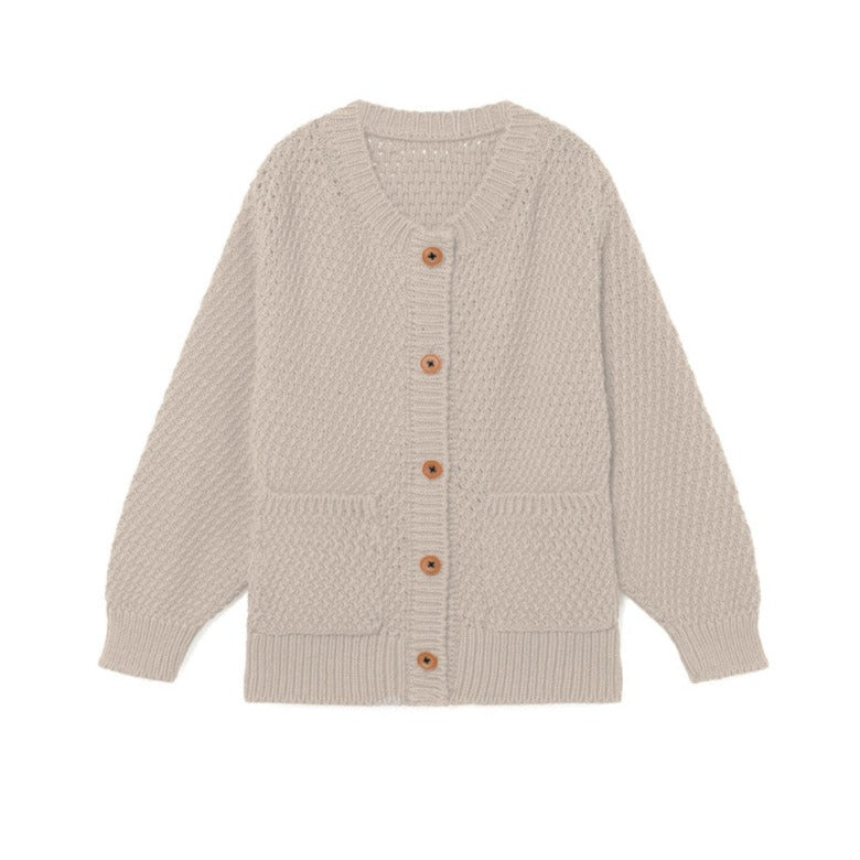 Little Creative Factory Cream Kawaii Cardigan