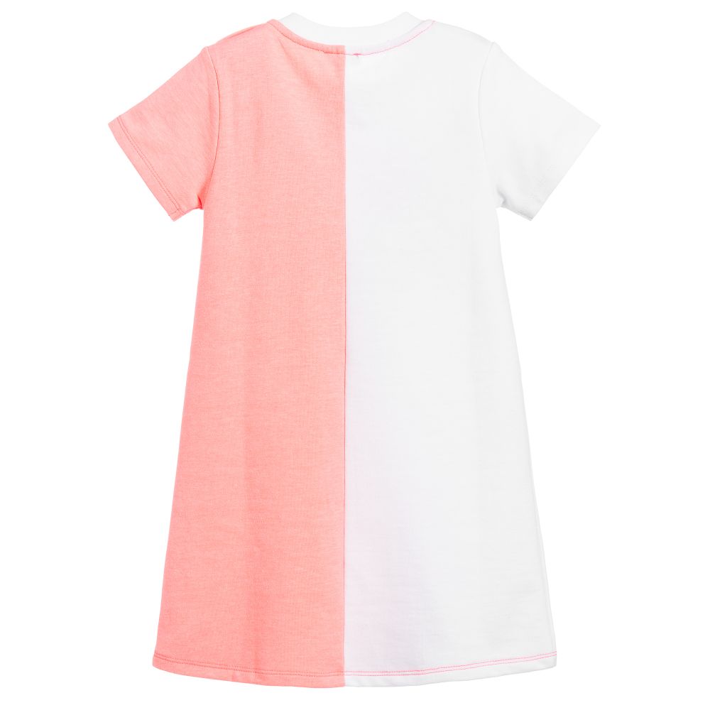 Kenzo Neon Pink/White Tiger Dress