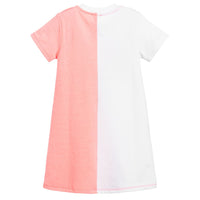 Kenzo Neon Pink/White Tiger Dress