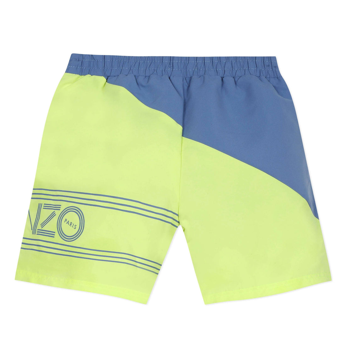 Kenzo swim Kenzo Neon Yellow/Blue Swim Trunks