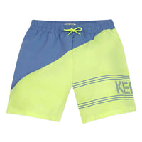 Kenzo swim Kenzo Neon Yellow/Blue Swim Trunks