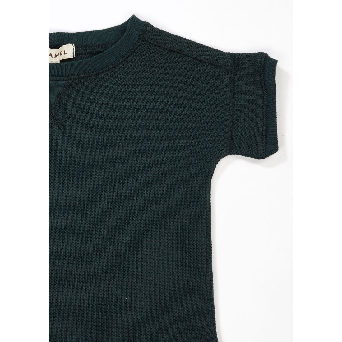 Caramel Forest Green Kezar Baby Sweater