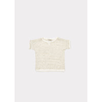 Caramel Oatmeal Kezar Baby Sweater