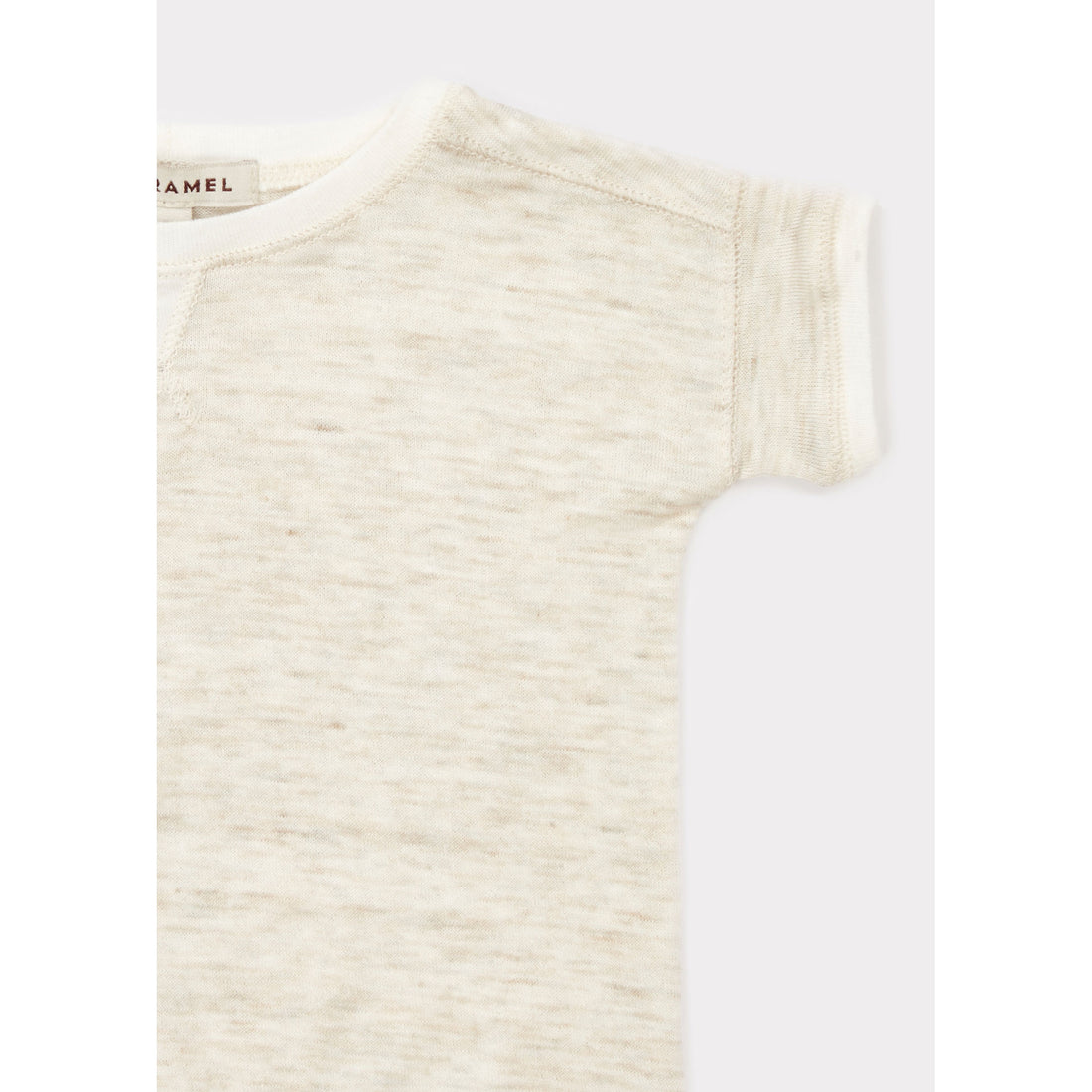 Caramel Oatmeal Kezar Baby Sweater