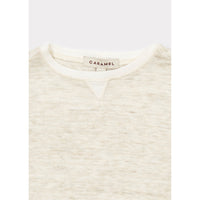 Caramel Oatmeal Kezar Baby Sweater