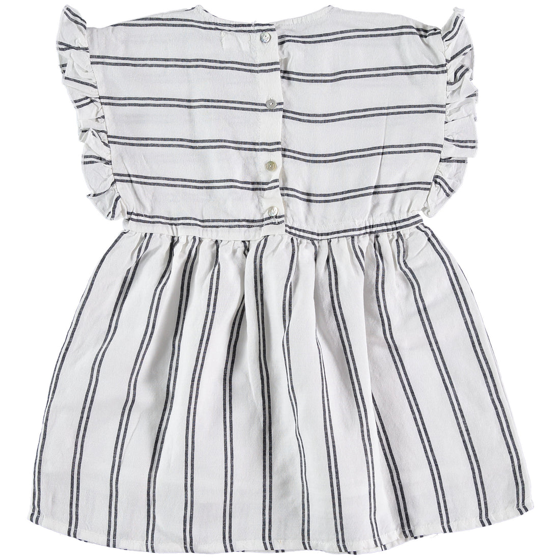 Buho Ecru Gina Stripes Dress