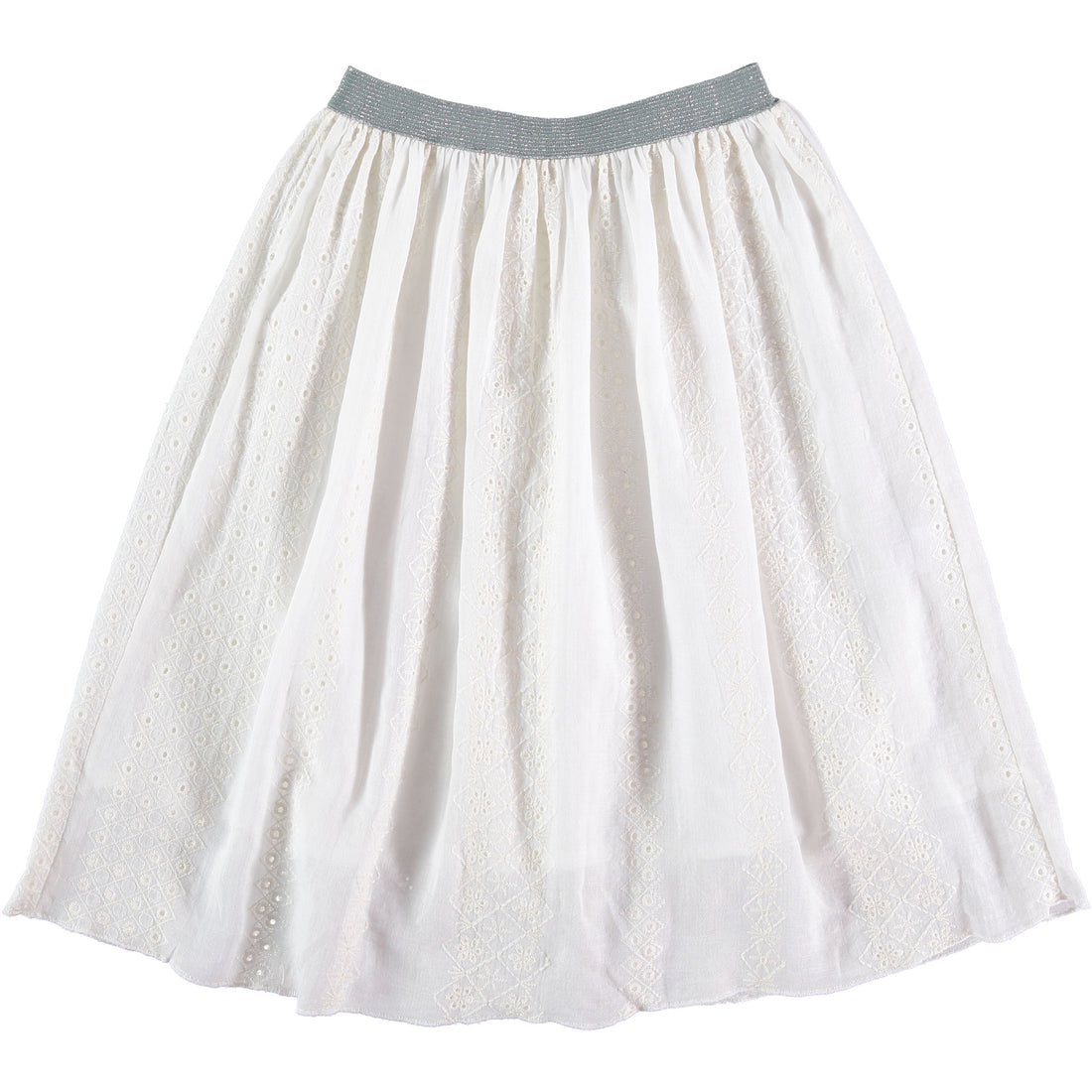 Buho Ecru Kiera Romantic Skirt