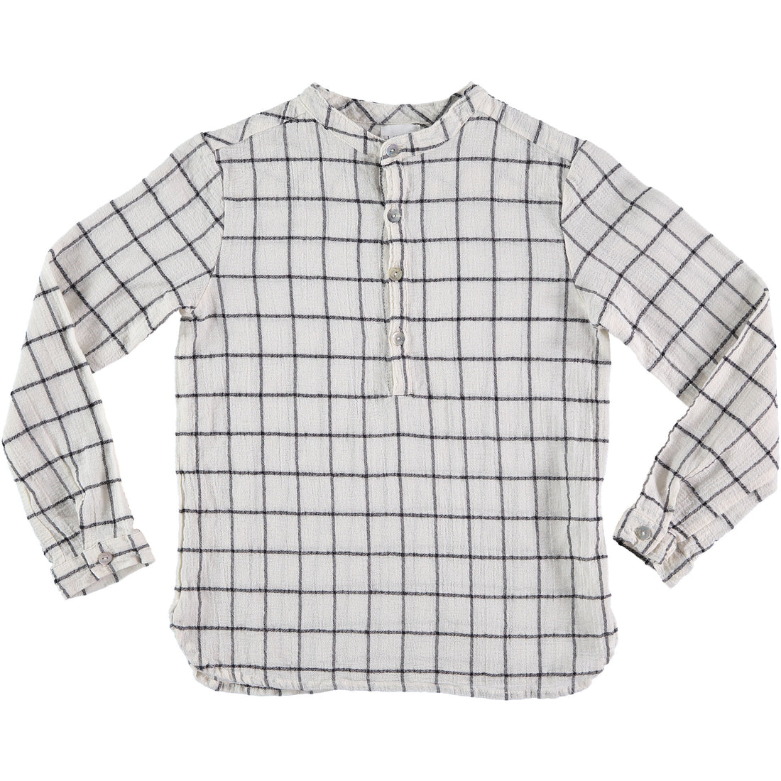 Buho Ecru Paul Check Shirt