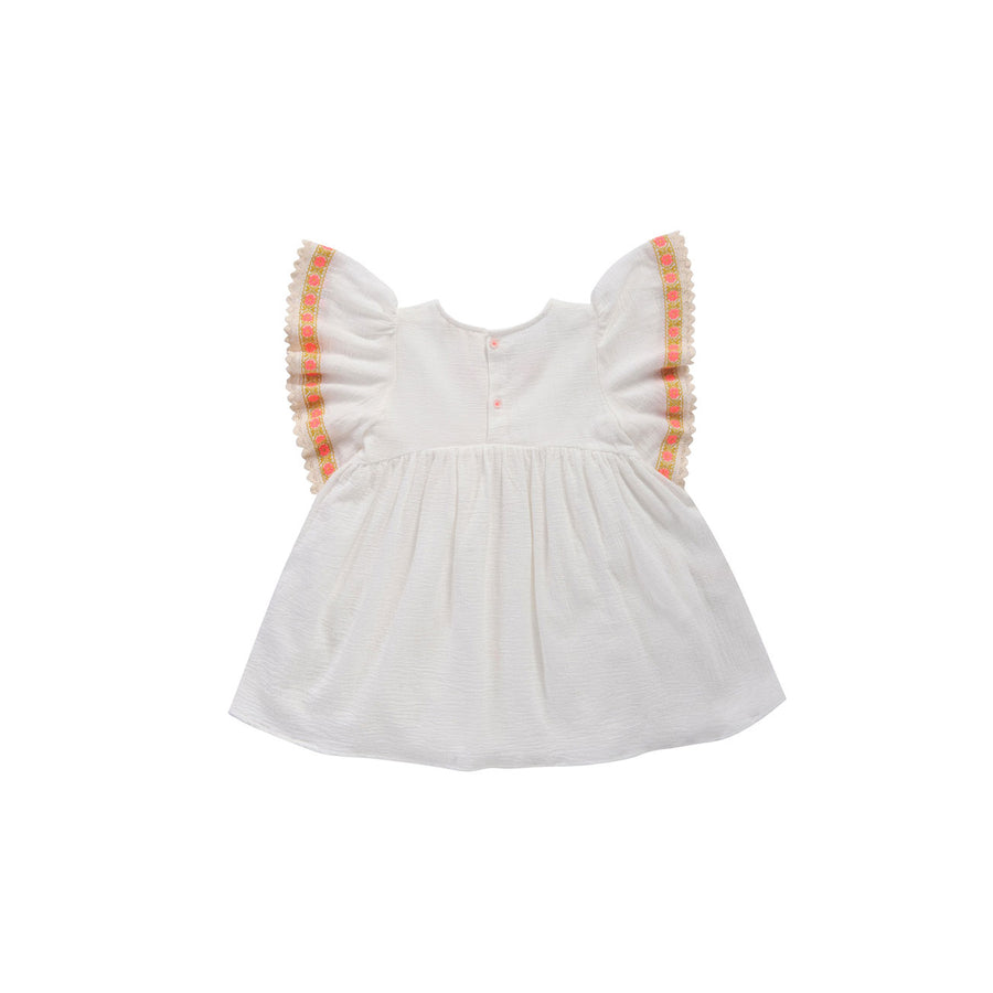 Louise Misha White Hindaka Dress