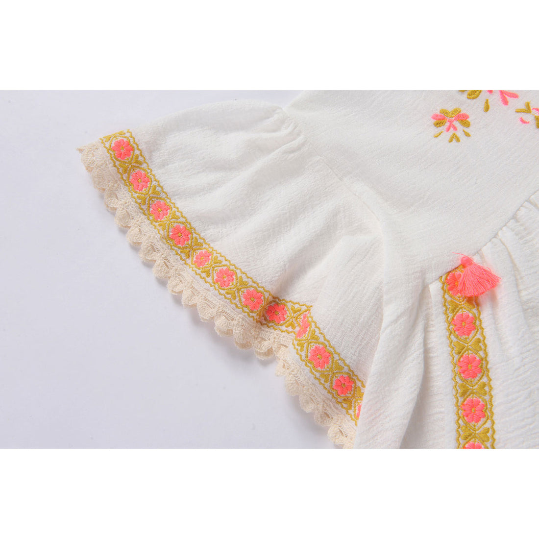 Louise Misha White Hindaka Dress