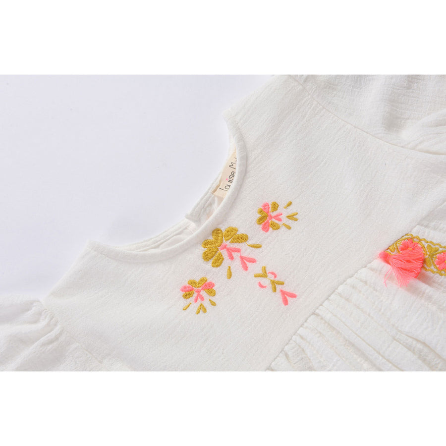 Louise Misha White Hindaka Dress