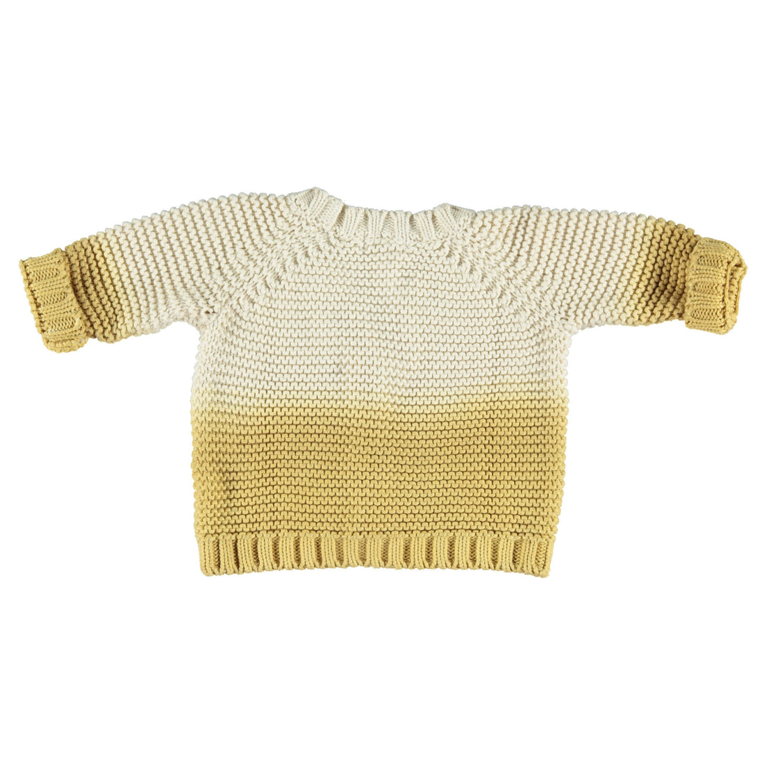 Piupiuchick Mustard Tie Dye Knit Cardigan