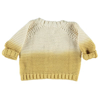Piupiuchick Mustard Tie Dye Knit Cardigan