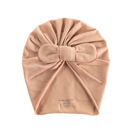 Bonjour Little Knot Beanie Nut Perfect Nude