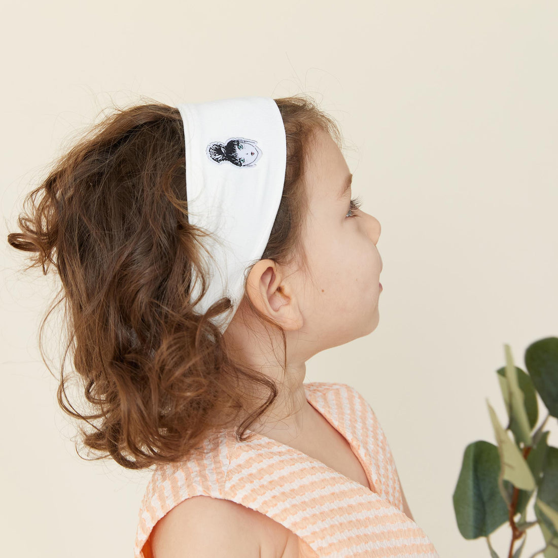 Knot Hairbands accessories M Knot Hairbands Elle Headwrap // White // Medium