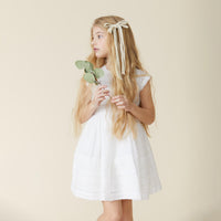 Knot Hairbands accessories OS Knot Hairbands Blossom Bow Clip // Cream