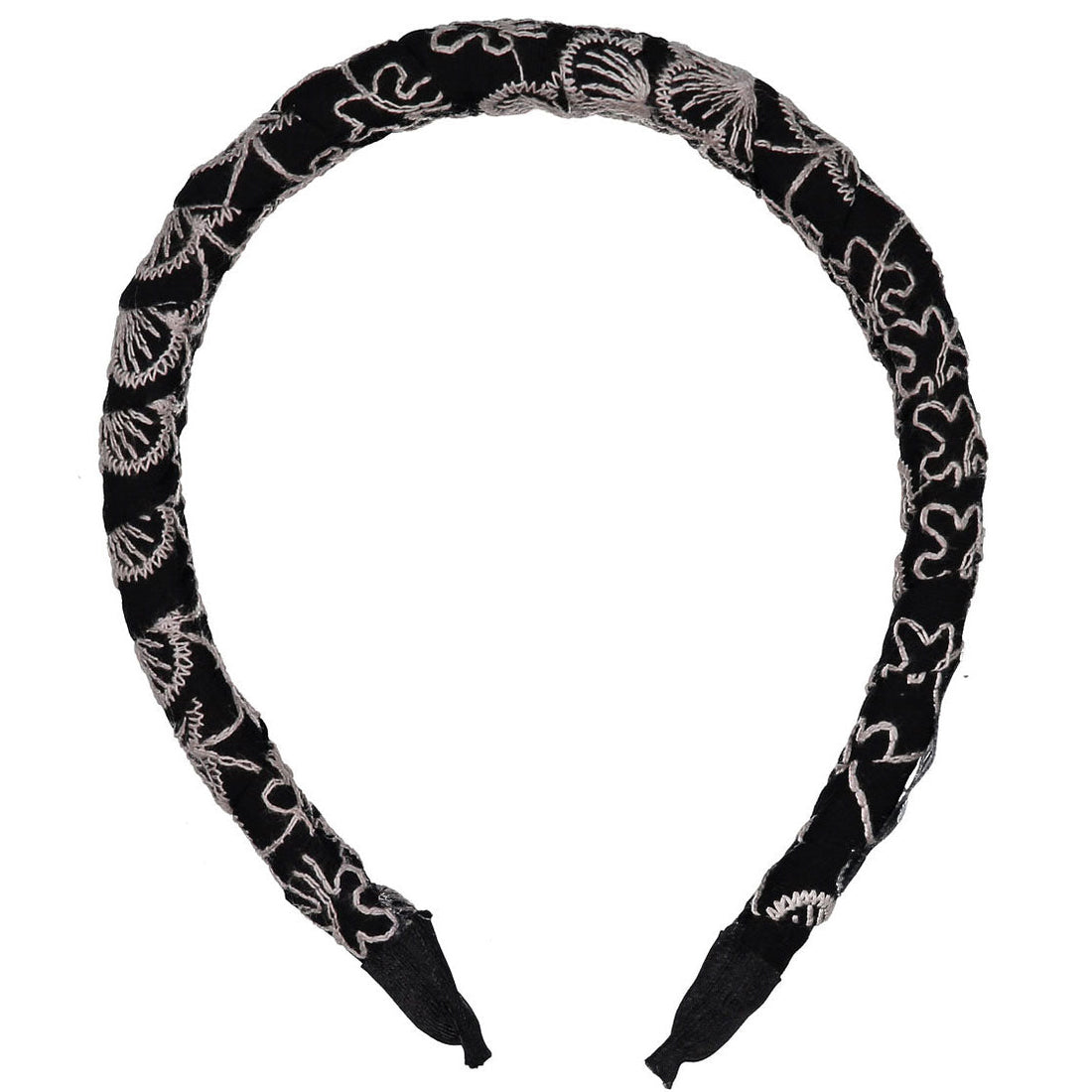 Knot Hairbands accessories OS Knot Hairbands Blossom Headband // Black