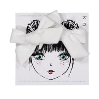 Knot Hairbands accessories OS Knot Hairbands Breeze Mini Bow Clip Set// White