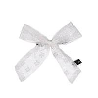 Knot Hairbands accessories OS Knot Hairbands Buttercup Bow Clip // White