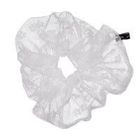 Knot Hairbands accessories OS Knot Hairbands Buttercup Scrunchie // White