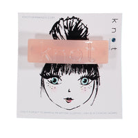 Knot Hairbands accessories OS Knot Hairbands Gemstone  Barrette // Peach Pink