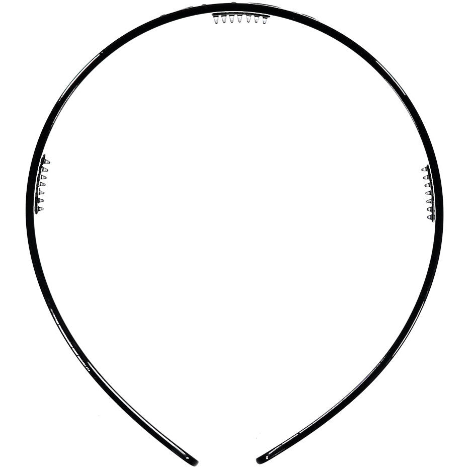 Knot Hairbands accessories OS Knot Hairbands Gemstone Headband // Black