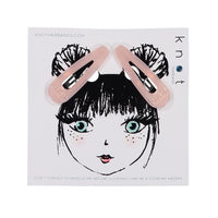 Knot Hairbands accessories OS Knot Hairbands Gemstone  Snap Clip Set // Peach Pink