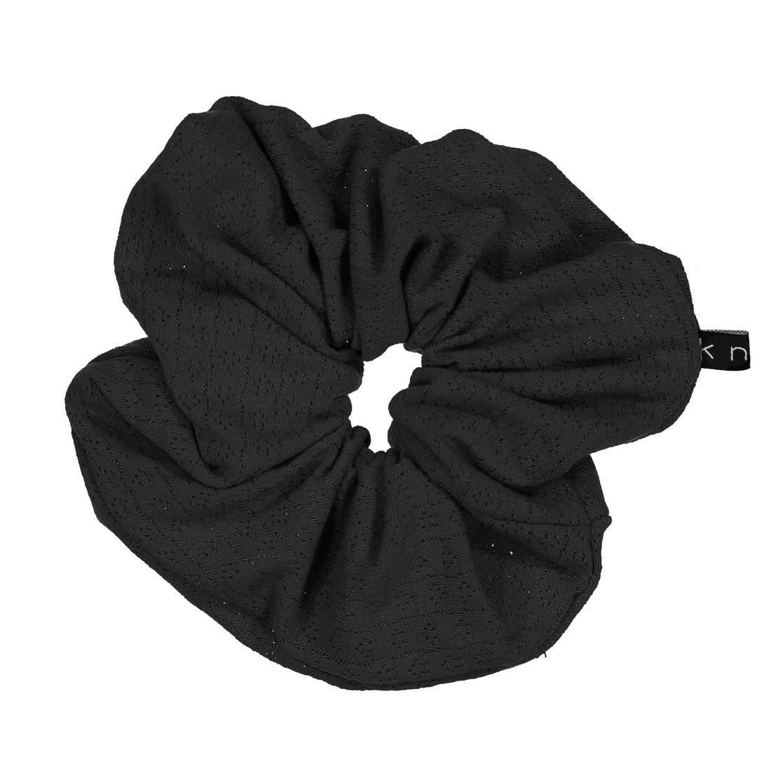 Knot Hairbands accessories OS Knot Hairbands Petal Scrunchie // Black