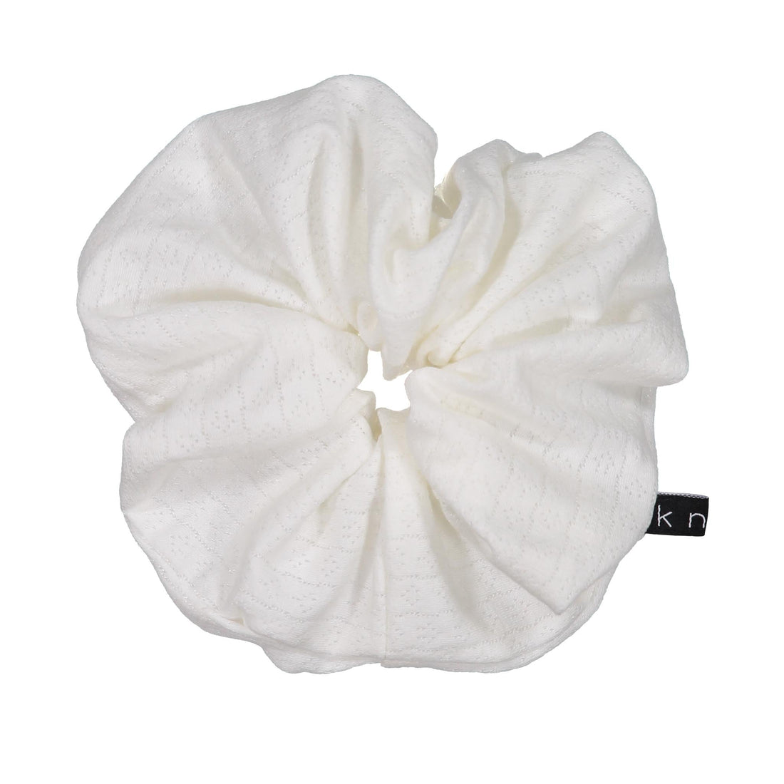 Knot Hairbands accessories OS Knot Hairbands Petal Scrunchie // White