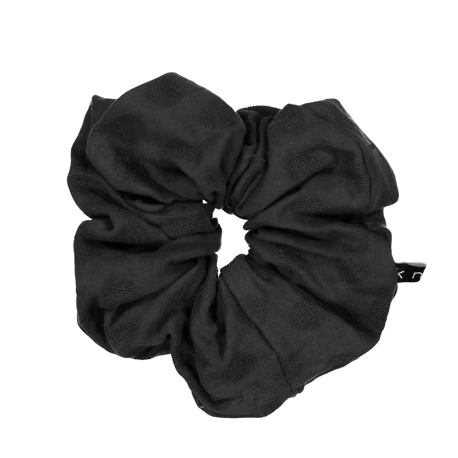 Knot Hairbands accessories OS Knot Hairbands Picnic Scrunchie // Black