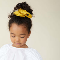Knot Hairbands accessories OS Knot Hairbands Picnic Scrunchie // Daffodil