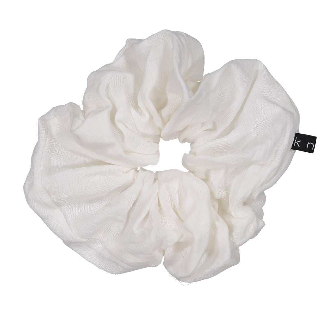 Knot Hairbands accessories OS Knot Hairbands Picnic Scrunchie // White