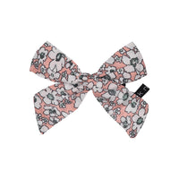 Knot Hairbands accessories OS Knot Hairbands Wildflower Bow Clip // Petal Pink
