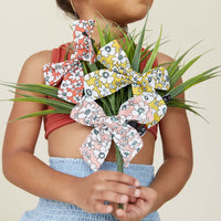Knot Hairbands accessories OS Knot Hairbands Wildflower Bow Clip // Red