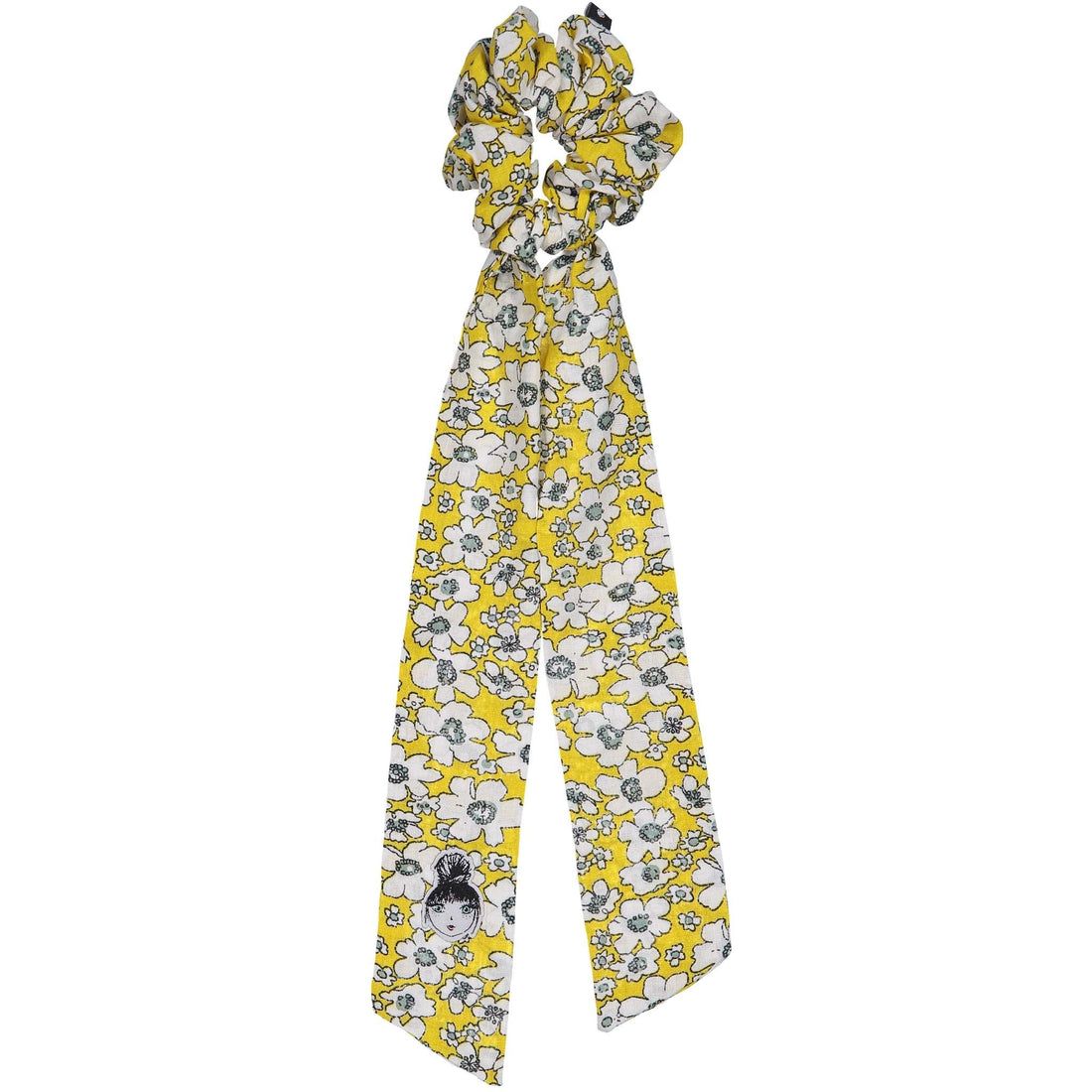 Knot Hairbands accessories OS Knot Hairbands Wildflower Scrunchie // Daffodil
