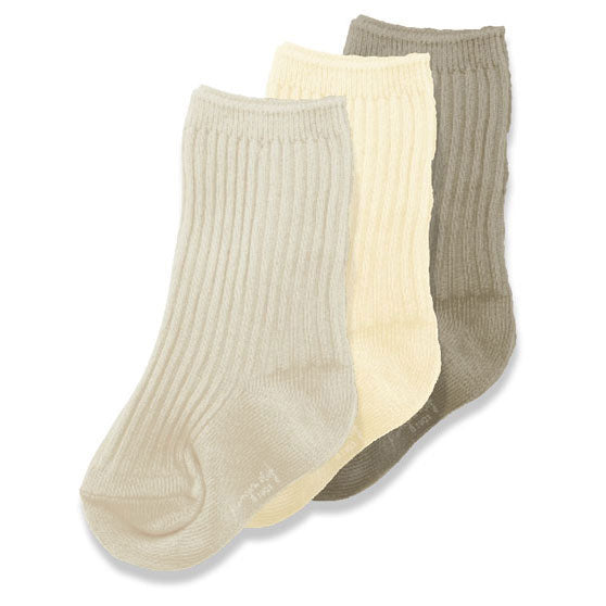 Konges Slojd accessories Konges Slojd Gray Dawn 3-Pack Rib Socks