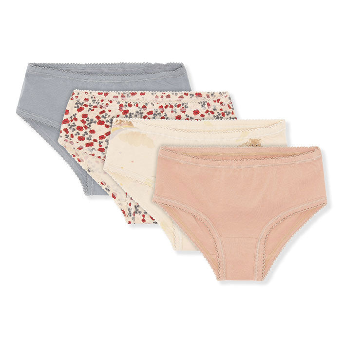 Konges Slojd accessories Konges Slojd Kitty 4 Pack Basic Underpants