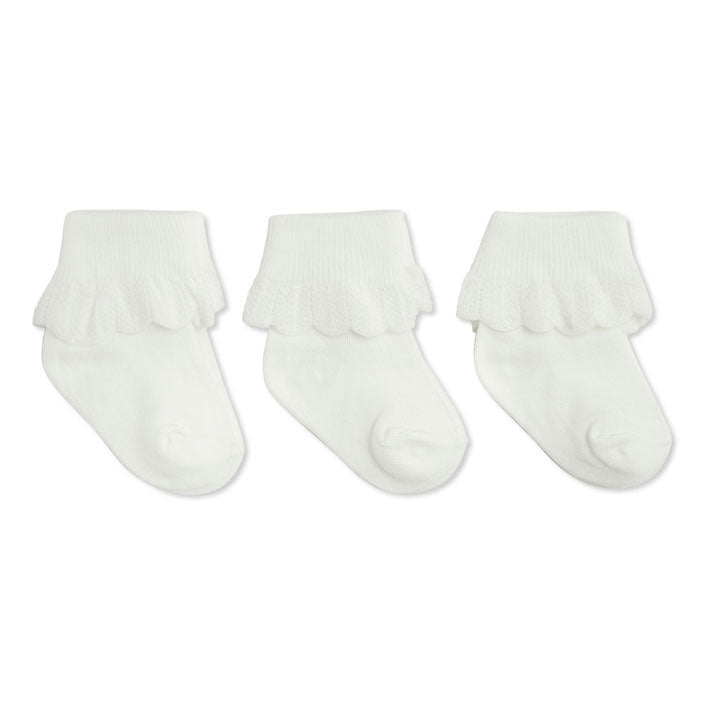 Konges Slojd accessories Konges Slojd Optic White 3-Pack Lace Socks