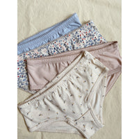 Konges Slojd accessories Konges Slojd Rose Hip Blue 4 Pack Basic Underpants