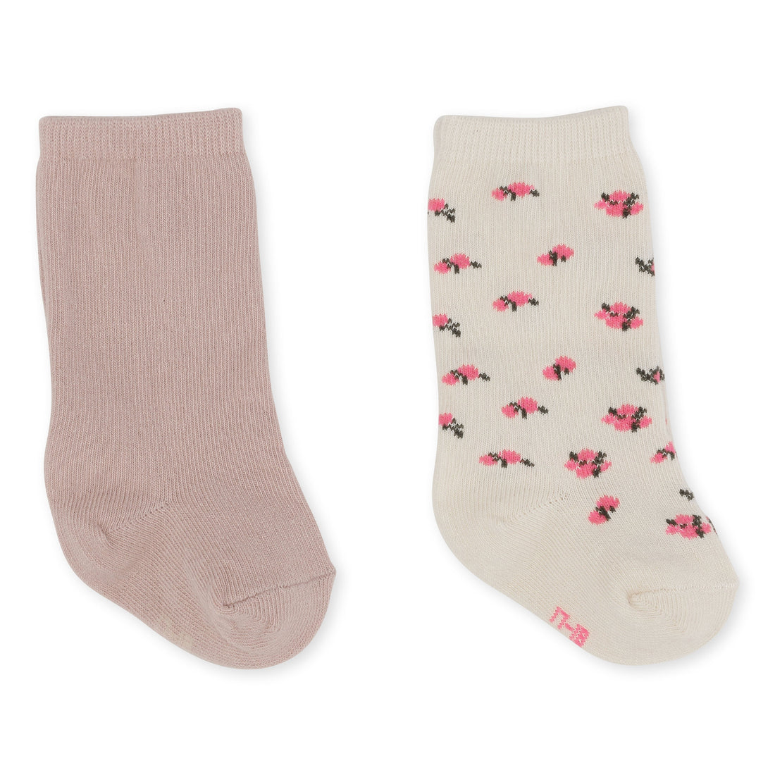 Konges Slojd accessories Konges Slojd Rose Smoke 2-Pack Jacquard Knee Socks