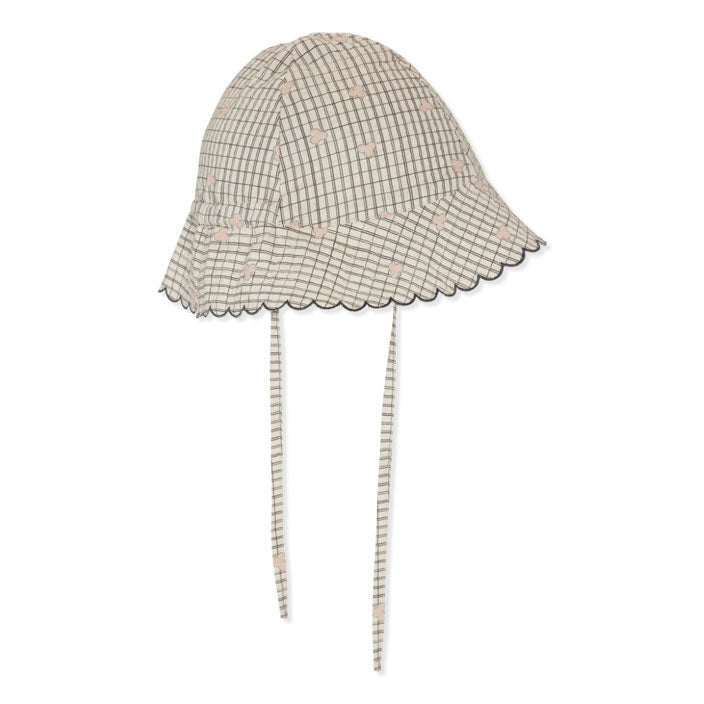 Konges Slojd accessories Konges Slojd Three Leaf Check Bitsy Sunhat
