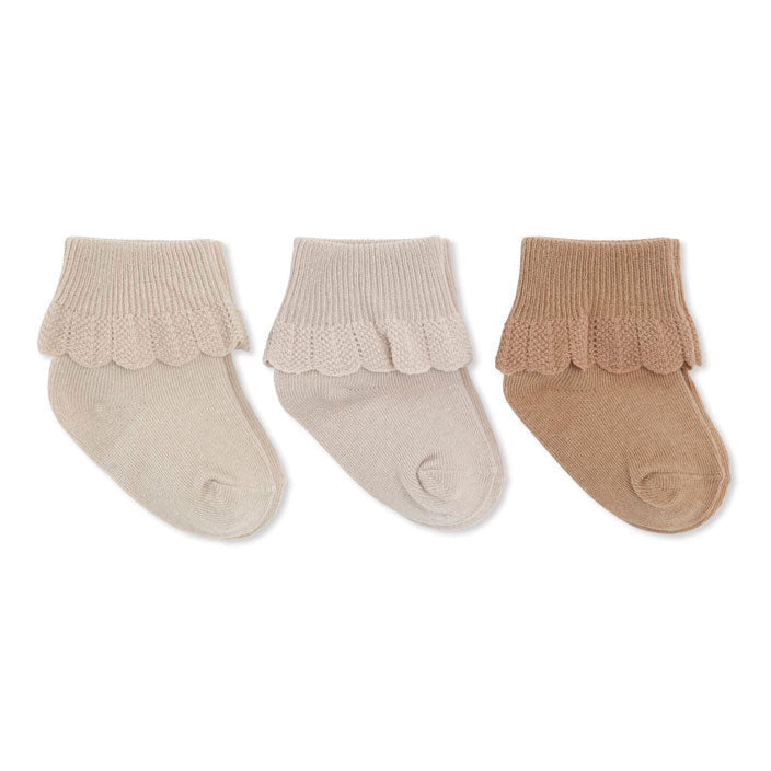 Konges Slojd accessories Konges Slojd Tuscany 3-Pack Lace Socks
